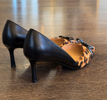 Carica l'immagine nel visualizzatore di Gallery, FRANCESCO MILANO DECOLLETE LEOPARDO+FIOCCO