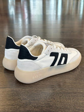 Carica l'immagine nel visualizzatore di Gallery, BACK 70 SNEAKER CON PLATEAU BROOKLYN BIANCA+NERA