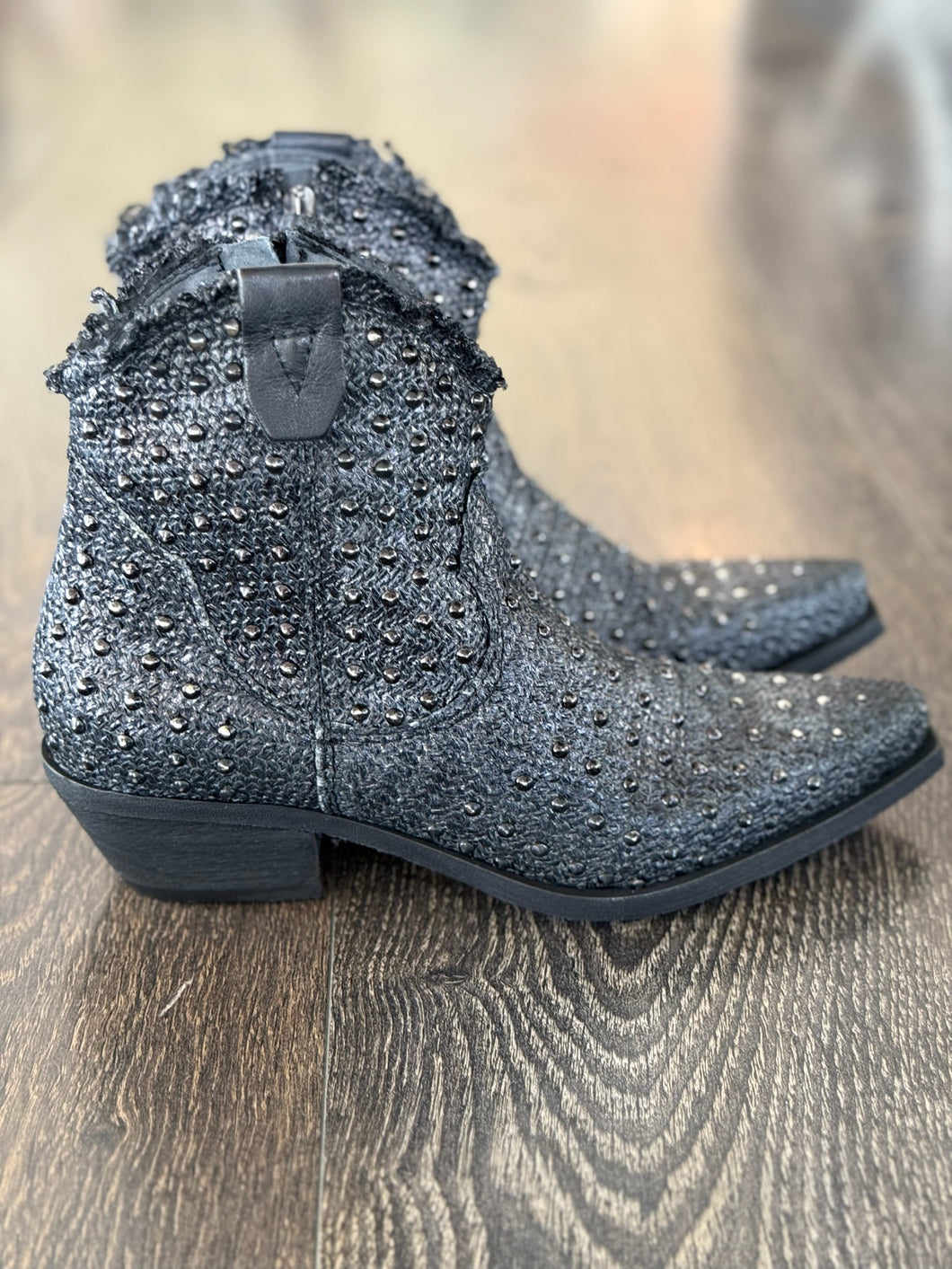 ZOE TEXANO RAFFIA NERA