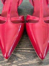 Carica l'immagine nel visualizzatore di Gallery, BRUNO PREMI SLINGBACK IN VERNICE ROSSA TACCO 3 CM
