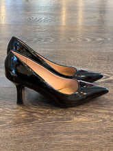 Carica l&#39;immagine nel visualizzatore di Gallery, FRANCESCO MILANO DECOLLETE&#39; IN VERNICE NERA  TACCO 8CM
