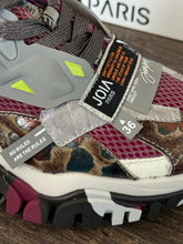 Carica l&#39;immagine nel visualizzatore di Gallery, JOIA PARIS SNEAKER  BORDEAUX GRIGIA
