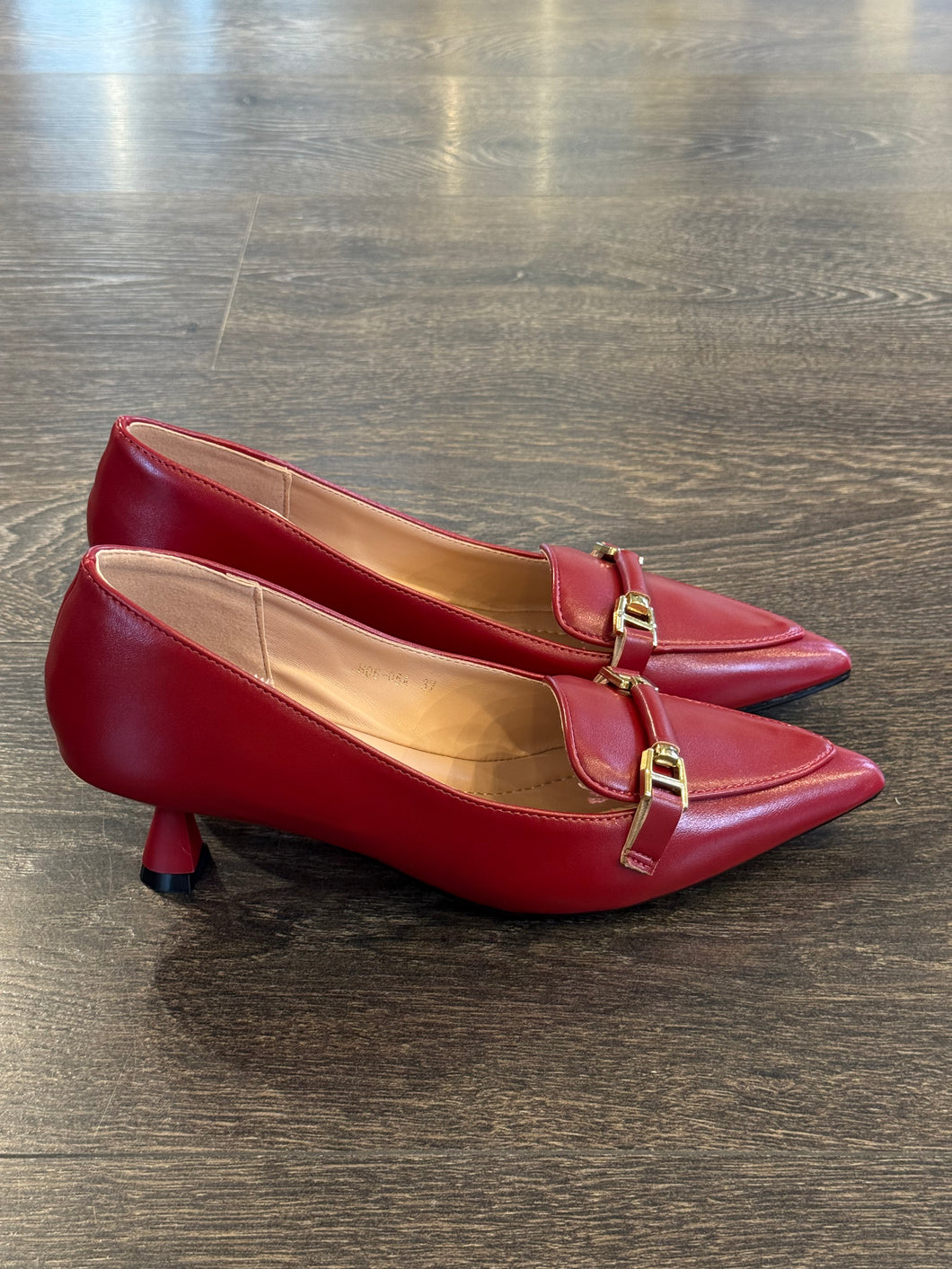 FRANCESCO MILANO MOCASSINO IN PELLE BORDEAUX TACCO 4,5 CM