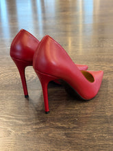 Carica l&#39;immagine nel visualizzatore di Gallery, FRANCESCO MILANO DECOLLETE&#39; IN PELLE BORDEAUX TACCO 10 CM
