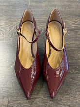 Carica l&#39;immagine nel visualizzatore di Gallery, CECIL DECOLLETE&#39; IN VERNICE BORDEAUX TC 7 CM
