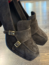 Carica l&#39;immagine nel visualizzatore di Gallery, BRUNO PREMI MOCASSINO IN CAMOSCIO MARRONE
