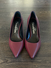 Carica l&#39;immagine nel visualizzatore di Gallery, EMANUELA PASSERI DECOLLETE&#39; IN PELLE BORDEAUX TACCO 7,5
