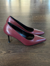 Carica l&#39;immagine nel visualizzatore di Gallery, EMANUELA PASSERI DECOLLETE&#39; IN PELLE BORDEAUX TACCO 7,5
