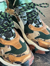 Carica l&#39;immagine nel visualizzatore di Gallery, JOIA PARIS (CLJD) SNEAKER CALZINO VERDE+BRONZO
