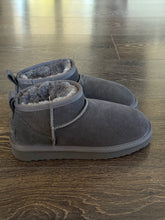 Carica l&#39;immagine nel visualizzatore di Gallery, WOZ TRONCHETTO IN CROSTA GRIGIA &quot;PELOSOTTO&quot;
