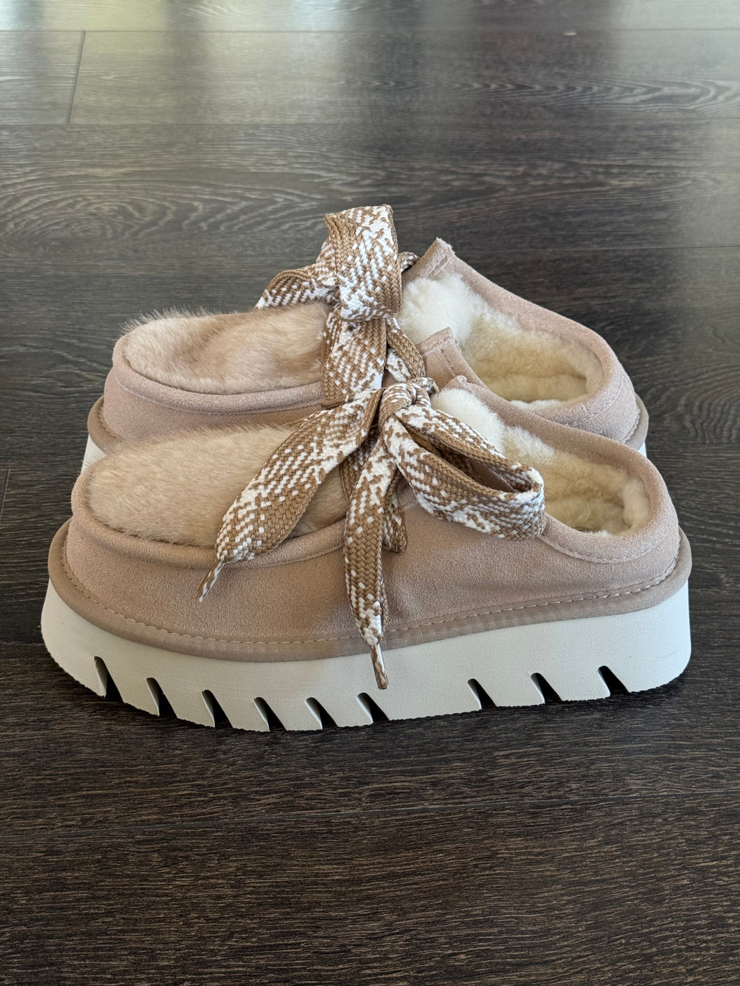 EKP PELOSOTTO SABOT  IN MONTONE  BEIGE ALLECCIATO