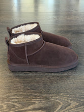 Carica l&#39;immagine nel visualizzatore di Gallery, WOZ TRONCHETTO IN CROSTA MARRONE &quot;PELOSOTTO&quot;
