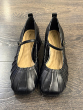 Carica l'immagine nel visualizzatore di Gallery, CECIL BEBE' IN NAPPA NERA PLISETTATA TC 4 CM
