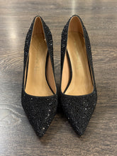 Carica l'immagine nel visualizzatore di Gallery, FRANCESCO MILANO DECOLLETE' IN STRASS NERO TACCO 10 CM
