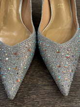 Carica l'immagine nel visualizzatore di Gallery, FRANCESCO MILANO DECOLLETE' IN STRASS ARGENTO TACCO 6 CM
