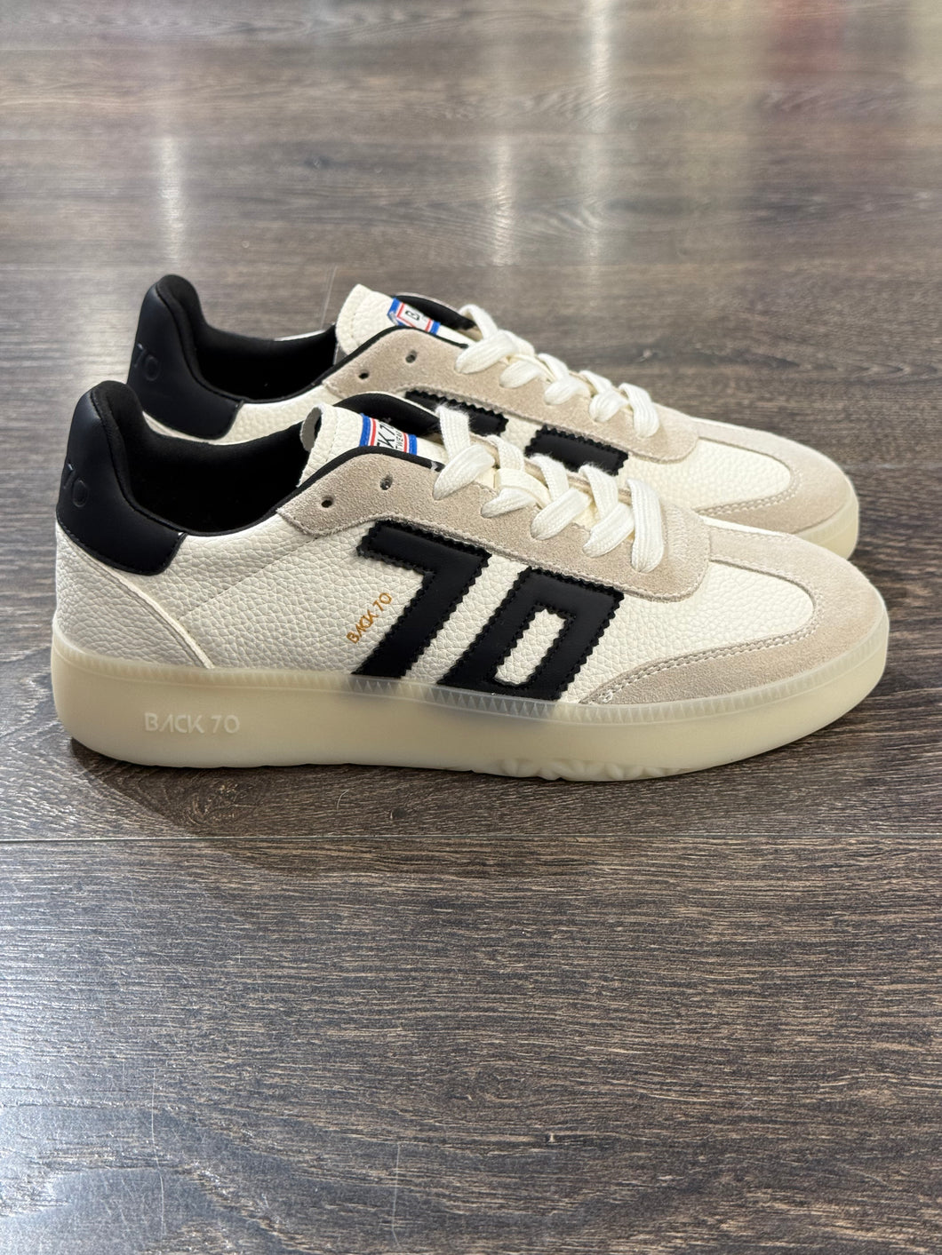 BACK 70 PELLE BIANCA+NERO