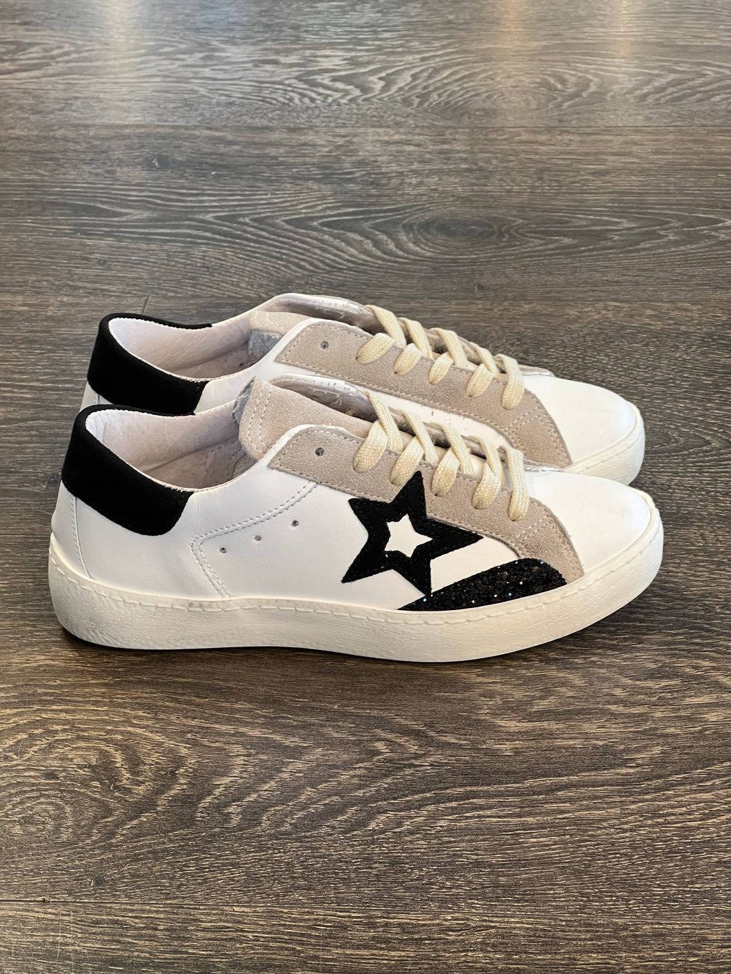 VITAMINA SNEAKER BIANCA+STELLA NERA