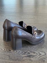 Carica l'immagine nel visualizzatore di Gallery, WOZ MOCASSINO MARRONE TACCO 6 CM
