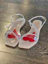 Carica l&#39;immagine nel visualizzatore di Gallery, MENGHI SANDALO FASCIA  SWAROVSKI  AVORIO

