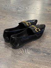 Carica l&#39;immagine nel visualizzatore di Gallery, FRANCESCO MILANO MOCASSINO IN NAPLAK NERO CON ACCESSORIO
