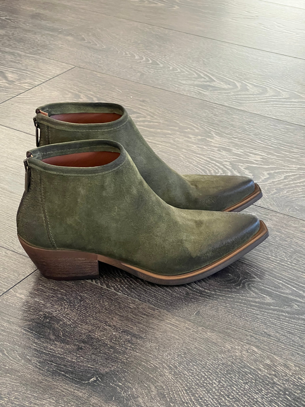 ZOE TEXANO IN CROSTA VERDE CORTO